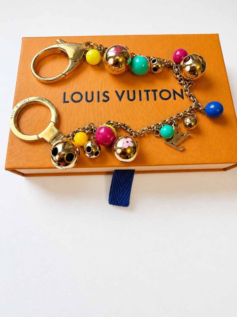 LOUIS VUITTON Chaine Grelots Key Holder Bag Charm